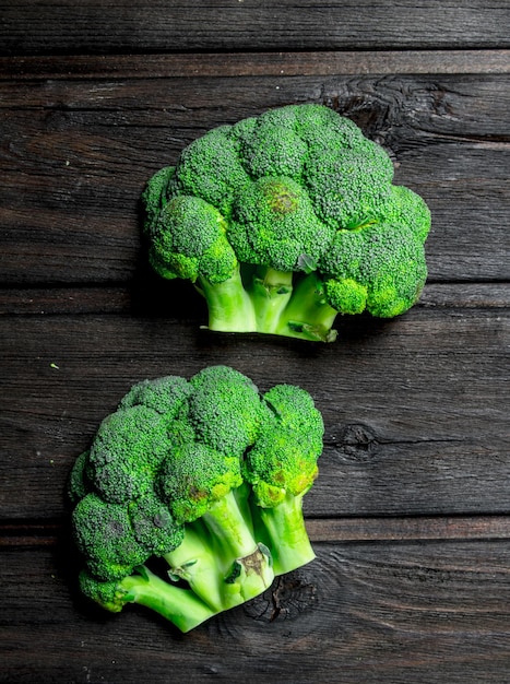 Fresh green broccoli