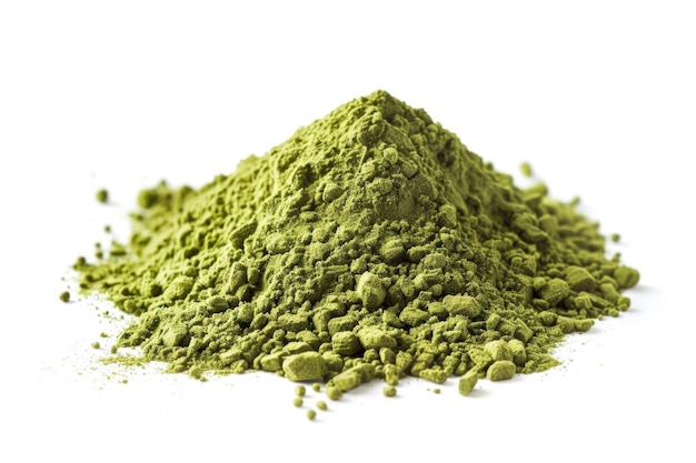 Fresh Green Kratom Powder Herbal Alternative Drug for Pain Management Opioid Withdrawal