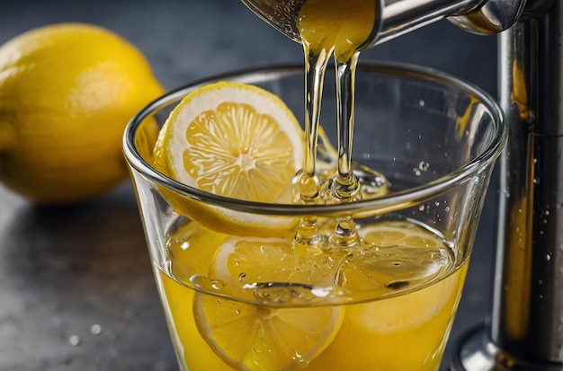 Fresh Lemon Juice Extraction