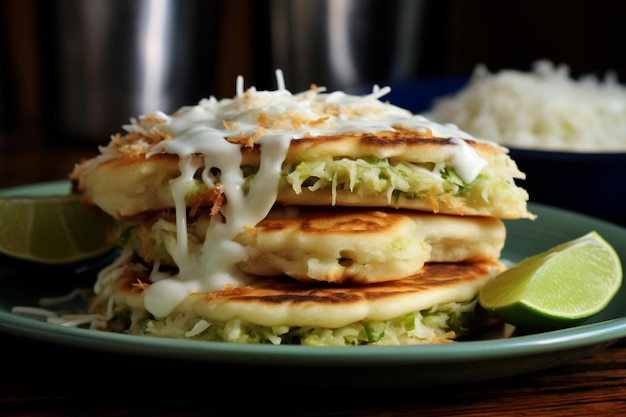 Fresh Lime and Coconut Gorditas yummy mexican food Gorditas