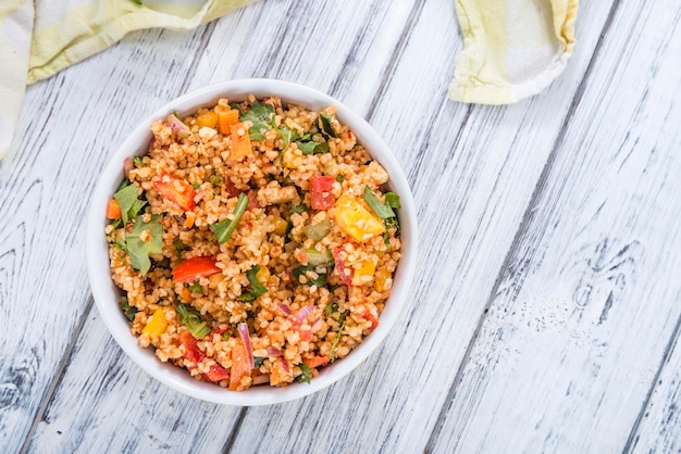 Fresh made Bulgur Salad