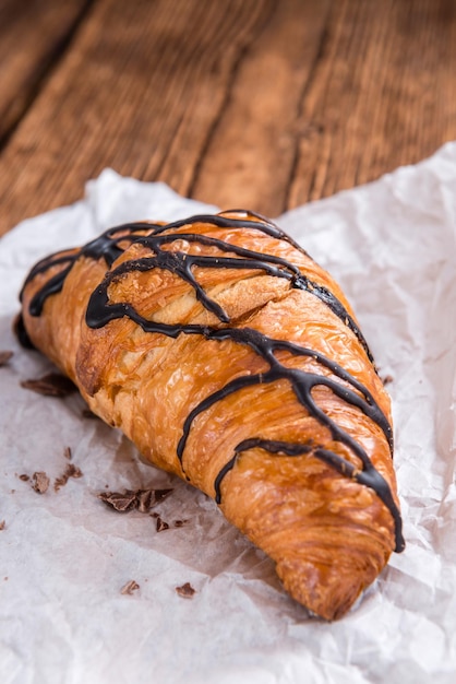 Fresh made Chocolate Croissants