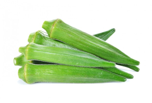 fresh okra or green roselle