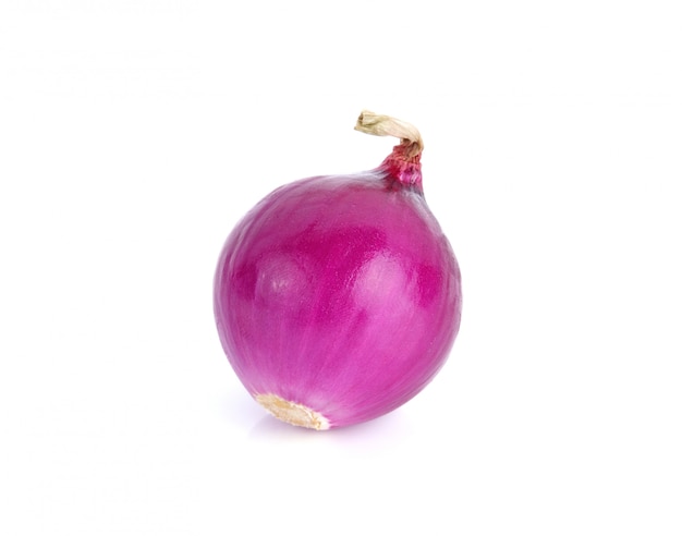 Fresh onion isolated