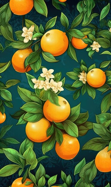 Fresh orange fruit flying in studio background restaurant and garden background