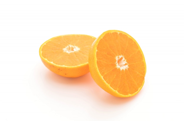 fresh orange isolated