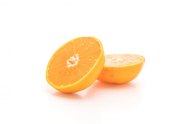 fresh orange isolated