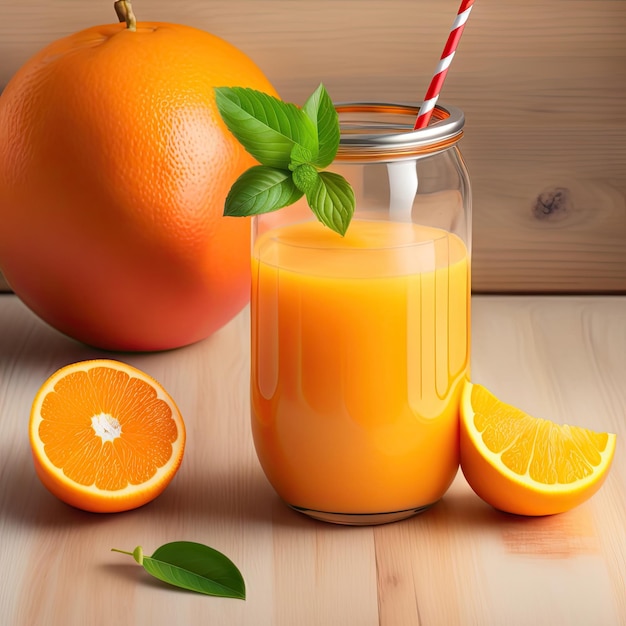 Fresh orange juice