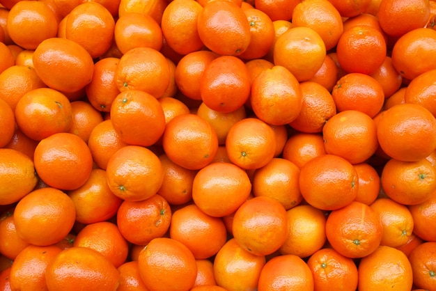 Fresh orange sell in the market 