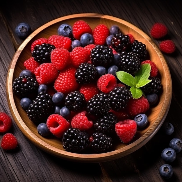 Fresh organic berry composition