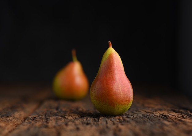 Photo fresh pair fruits