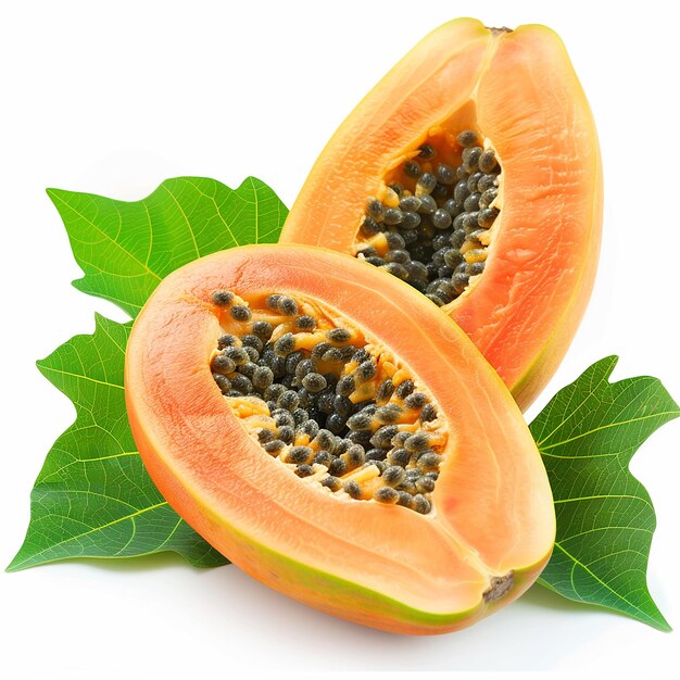 Fresh papaya fruit