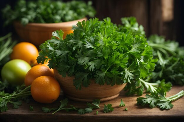 Fresh parsley isolated