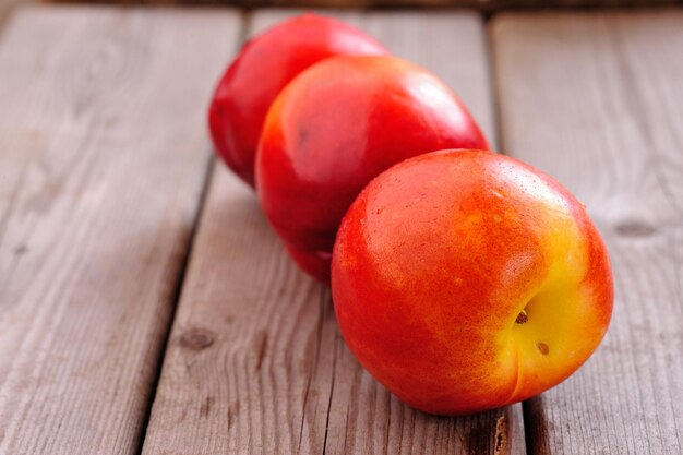 Fresh peaches