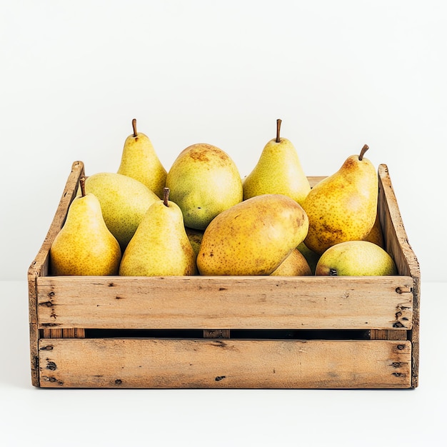 fresh Pear in crate