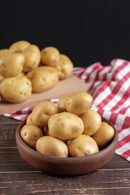 Fresh potatoes