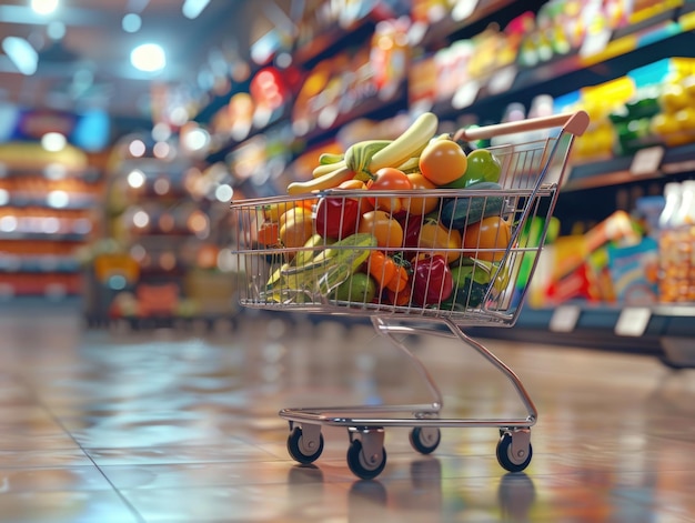 Fresh produce market