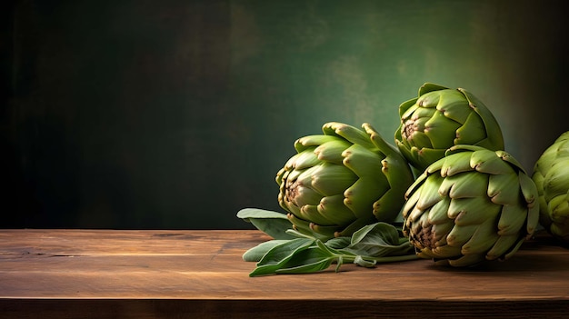 Fresh and raw artichoke