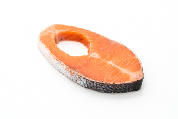 Fresh raw salmon