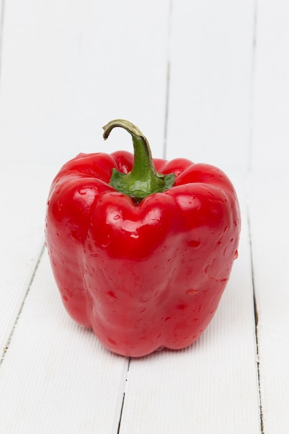 Fresh red bell pepper