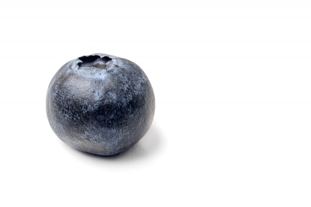 Fresh ripe blueberry isolated