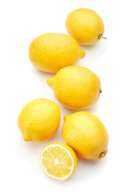 Fresh ripe lemons