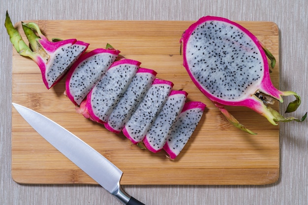 Fresh ripe Pitaya or Dragon fruit