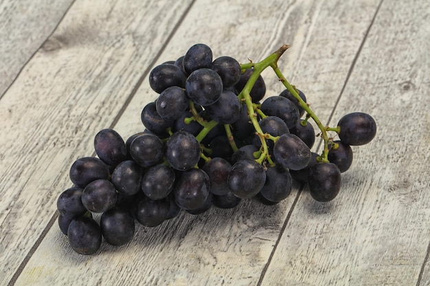 Fresh ripe sweet red grape