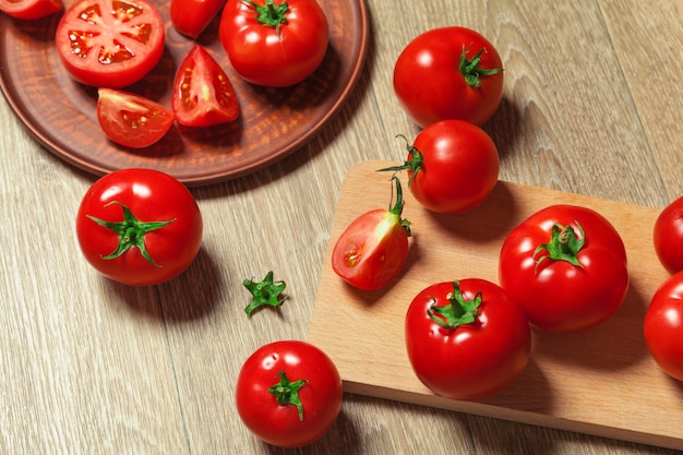 Fresh ripe tomatoes