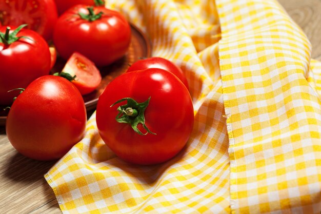 Fresh ripe tomatoes