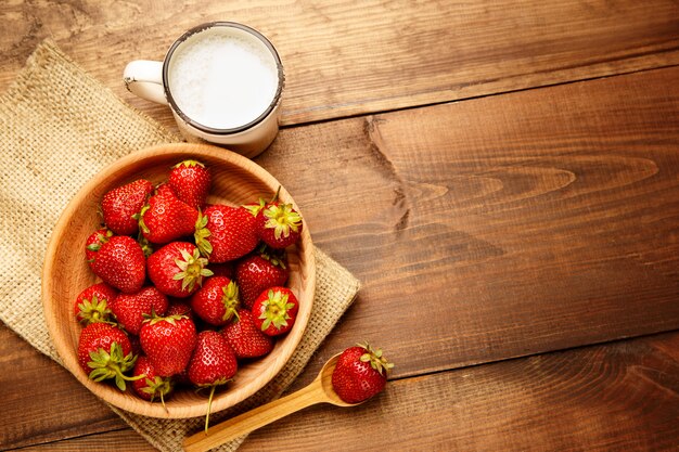 Fresh strawberries