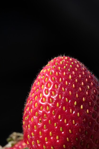 Fresh strawberry background