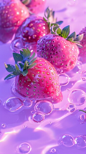 Fresh Strawberry Fruits Wallpaper