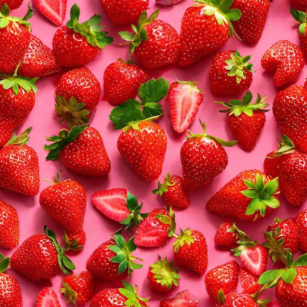 Fresh strawberry strawberries fruit photo