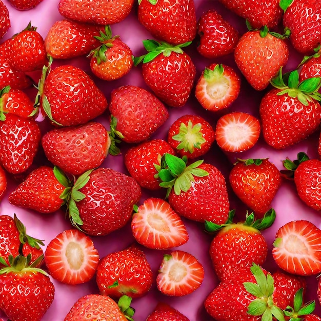 Fresh strawberry strawberries fruit photo