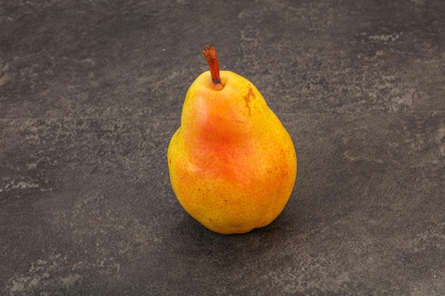 Fresh sweet pear over background