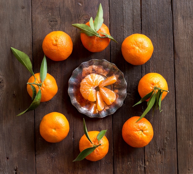 Fresh Tangerines composition