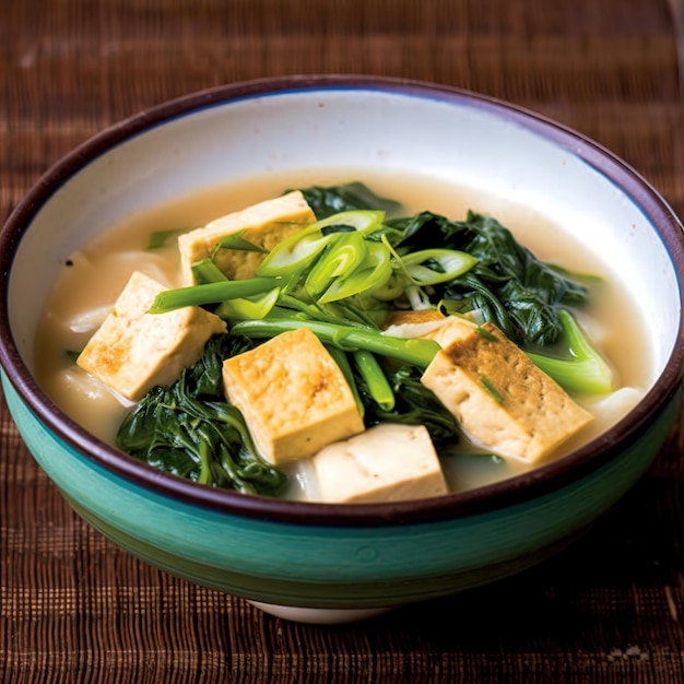 fresh tofu pieces