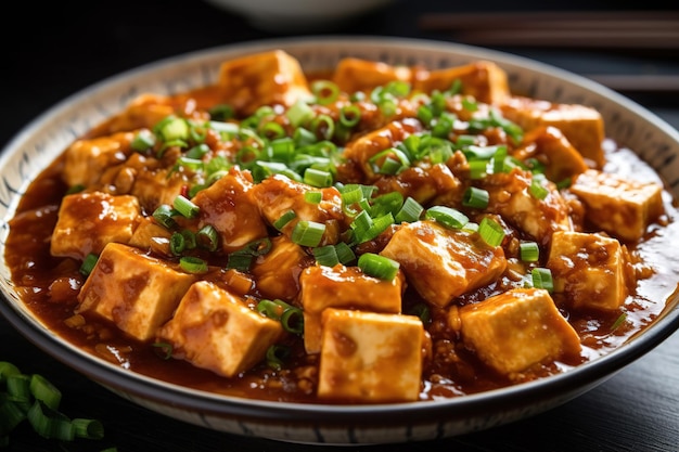 fresh tofu pieces