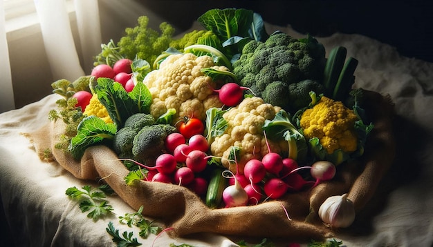 Photo fresh vegetables organic healthy food fresh produce vegetable world vegetarian day