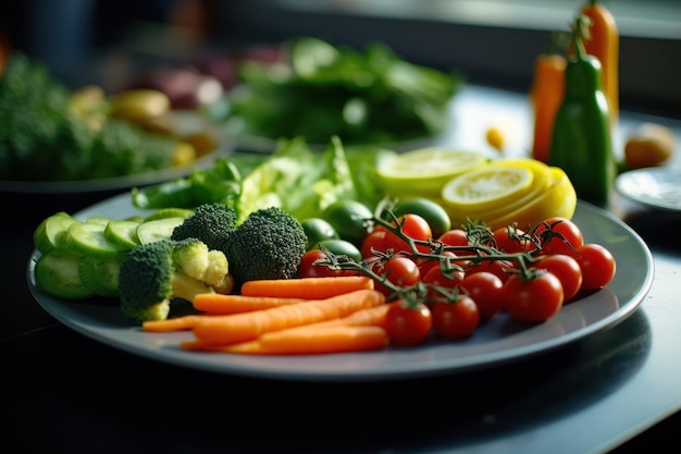 Fresh Vegetables on Table