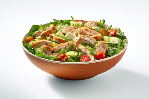 Fresh and Vibrant A Scrumptious Salad Delights the Senses