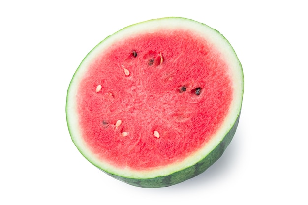 Fresh watermelon isolated on white background