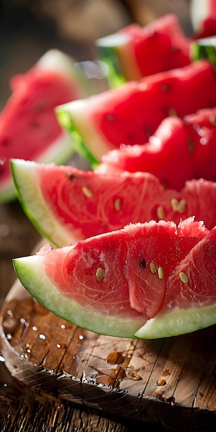 Fresh Watermelon Slices