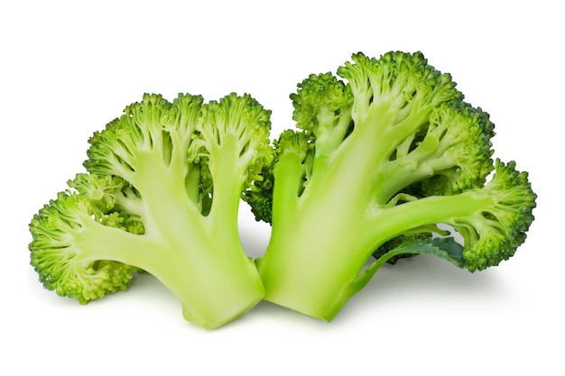 Fresh wholesome broccoli isolated