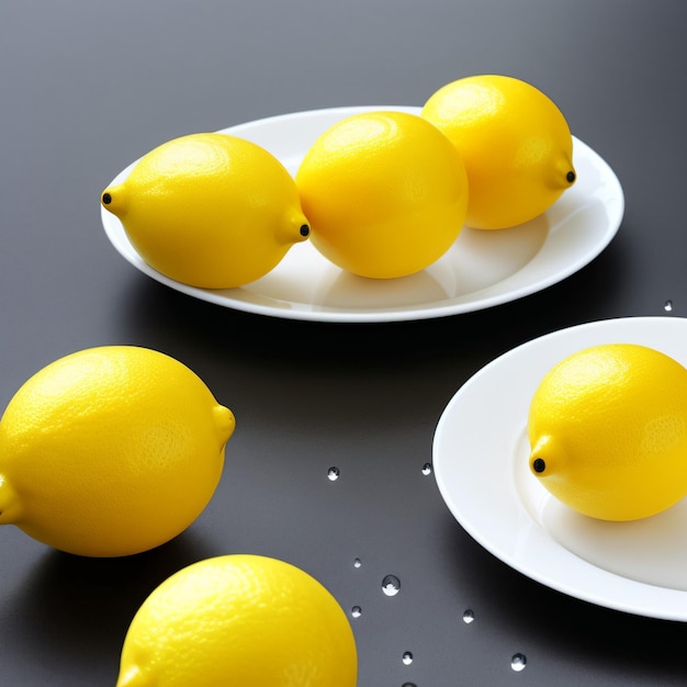 Fresh Yellow Lemons