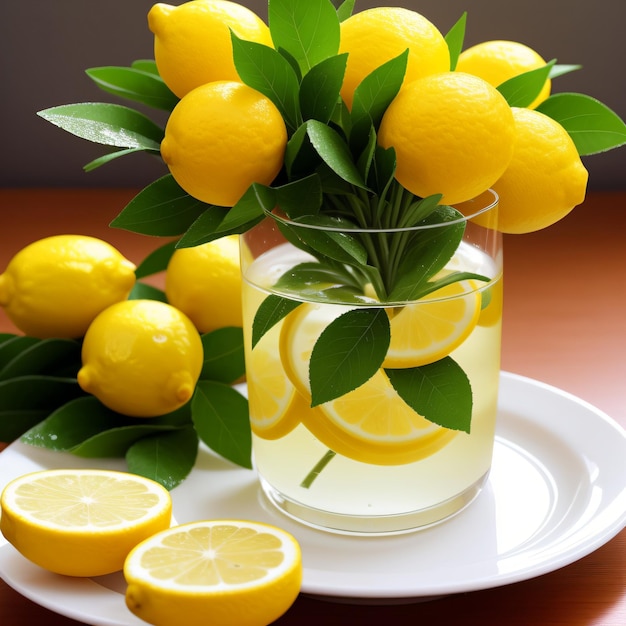 Fresh Yellow Lemons