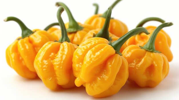 Fresh Yellow Scotch Bonnet Peppers