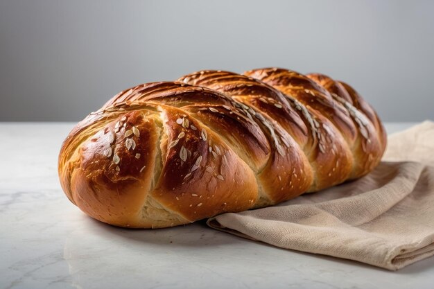 Freshly Baked Braided Bread