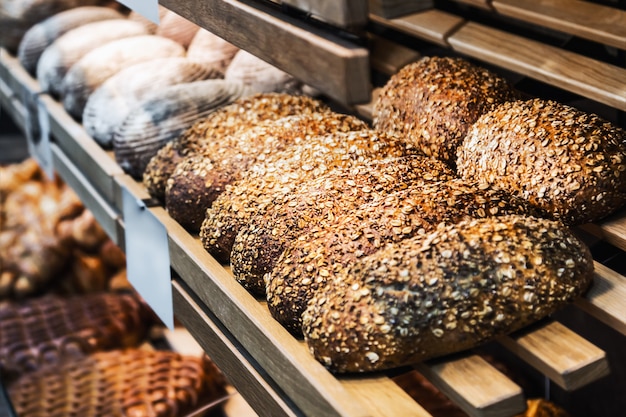 Freshly baked bread and bakery products